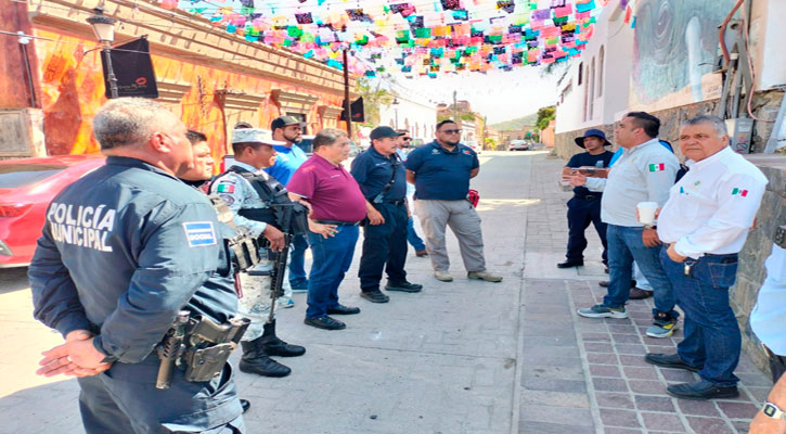 Implementarán operativo de seguridad especial en Festival de Pueblos Mágicos en Todos Santos