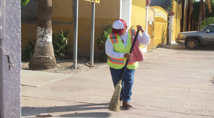 Realizarán en La Paz jornadas de barrido masivo