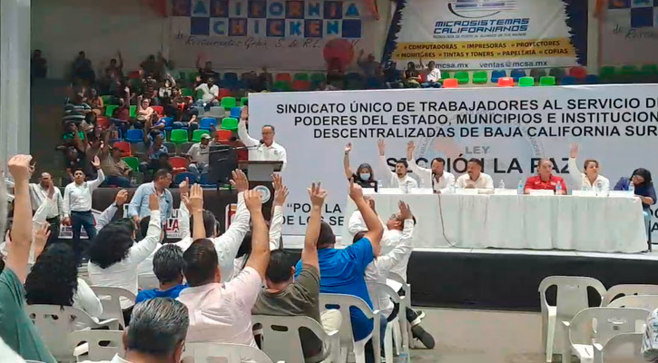 Emplazan a dirigencia estatal de burócratas para que convoque a asamblea estatal