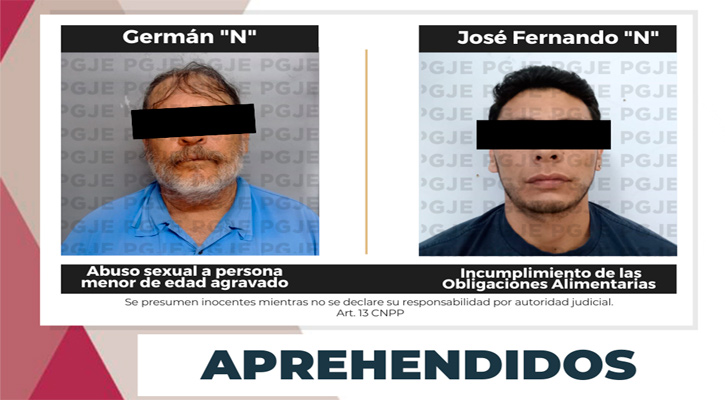 Aprehenden a 2 sujetos por la comisión de delitos en La Paz y Guerrero Negro