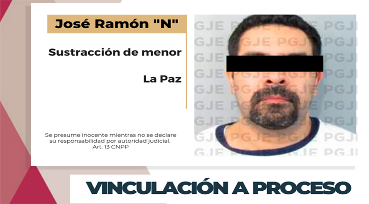 Vinculado a proceso por sustracción de menor en La Paz