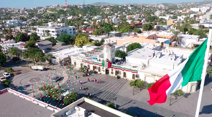 Todo listo para el Grito de Independencia en Los Cabos