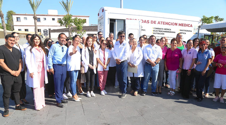 Instalaron las Brigadas Médicas de Salud en el Centro Histórico de SJC