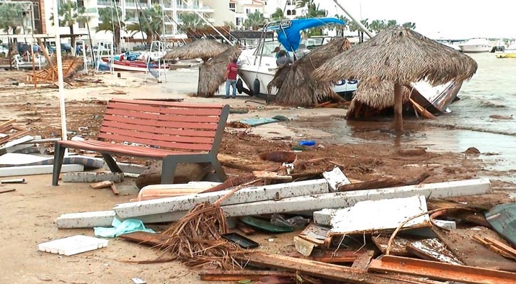 Ha aplicado el gobierno de BCS 63 mdp del Fondo de Contingencias para reparar daños de “Norma”