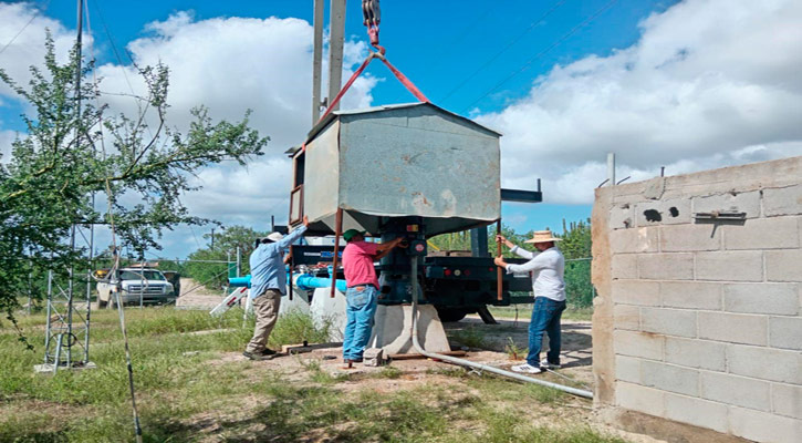 Se restablece el servicio en el 90% de los pozos de agua y están rehabilitando 150 calles en La Paz