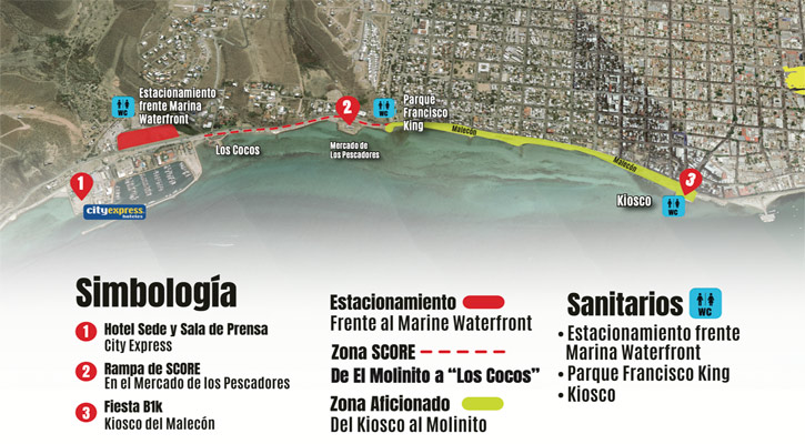 Será en el malecón de la Paz la salida de la Baja 1000