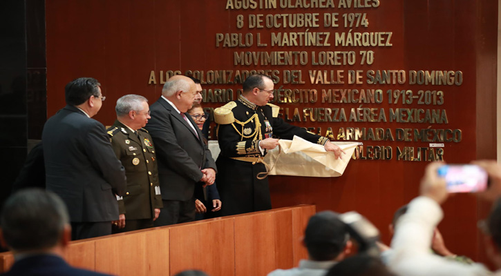 “Es una parte importante de la historia de México el Heroico Colegio Militar”: Gobernador