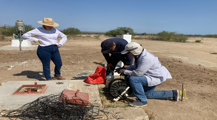 Disponibles datos del monitoreo de pozos de agua de La Paz