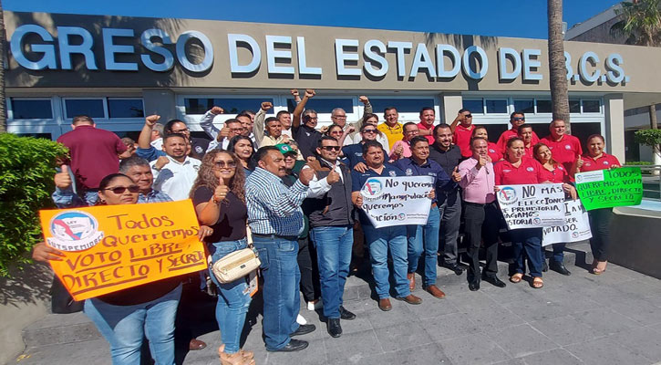 Consideran dirigentes burócratas que hacen historia tras aprobación de elecciones libres