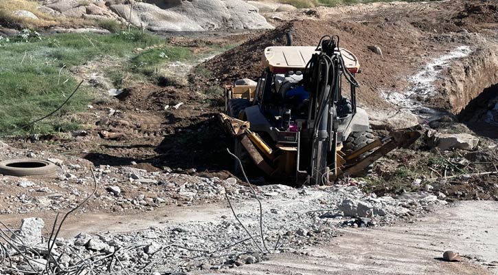 Se prolongarán de 4 a 6 semanas los trabajos sobre la avenida Prolongación Leona Vicario en CSL