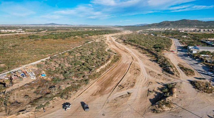 Habilitan vía alterna del puente Chaparro a la colonia Gastélum en CSL