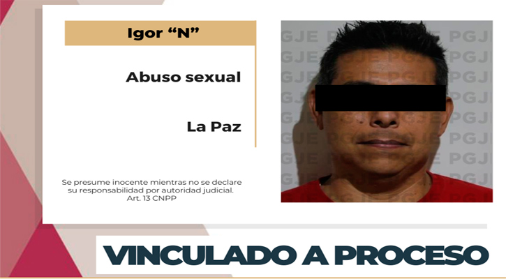 Vinculan a proceso a prefecto de la Secundaria 20 de La Paz por abuso sexual