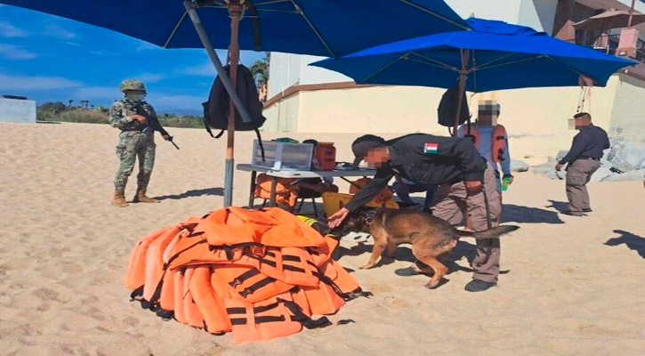 Realiza la FGR inspección en playas de CSL por trata de personas, delitos contra la salud y en materia ambiental