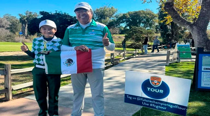 Consigue Héctor Lagarda en Torneo de Golf en Estados Unidos