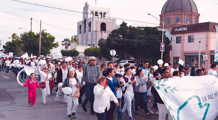 Vuelve la Peregrinación por la Paz que organiza la Iglesia católica en BCS