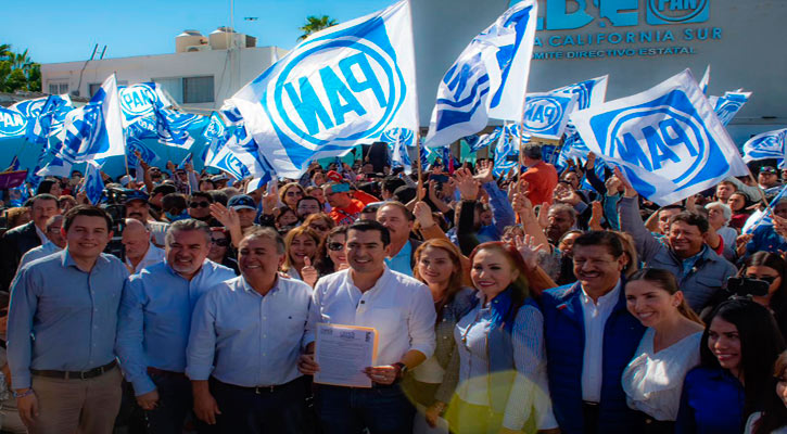 “Inicia un cambio histórico para la transformación de La Paz”: Rigo Mares