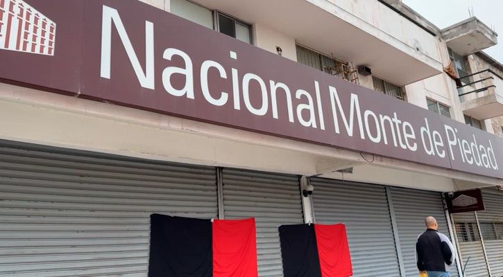 Ante huelga, ofrecen opciones de pago a clientes del Monte de Piedad en La Paz