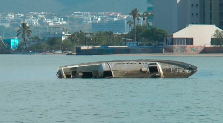 Llevarán a la Mesa de Seguridad el caso de embarcaciones encalladas por “Norma” en la bahía de La Paz