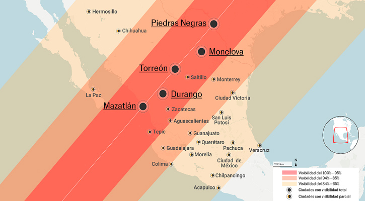 Expectación por el eclipse, pero también recomiendan cuidar la vista