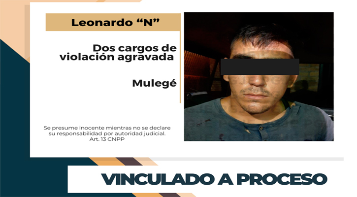 Vinculado A Proceso Por 2 Cargos De Violación Agravada En Mulegé Pueblo 4730