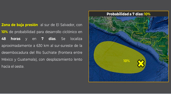 Monitorean Evolución De Zona De Baja Presión Que Se Ubica En El Sur De Las Costas Mexicanas 7535