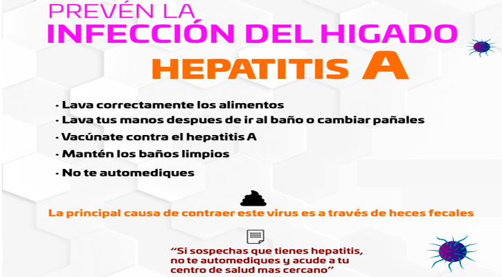 Llama Salud de Los Cabos a tomar medidas preventivas para evitar el contagio de hepatitis A