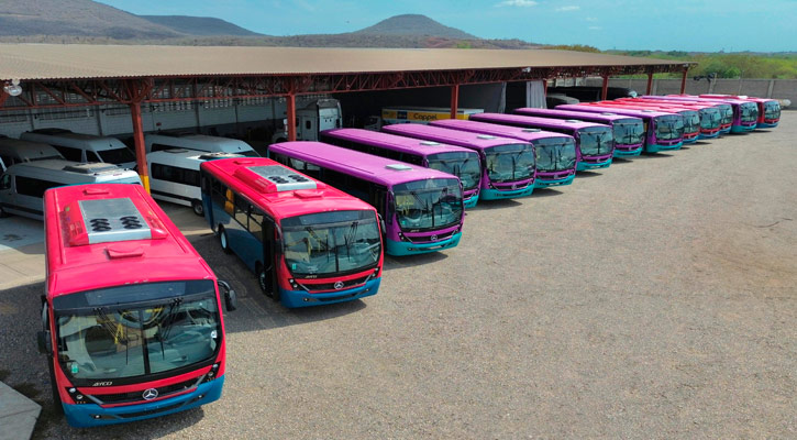 Arrancará con 18 nuevas unidades el Sistema Municipal del Transporte de La Paz