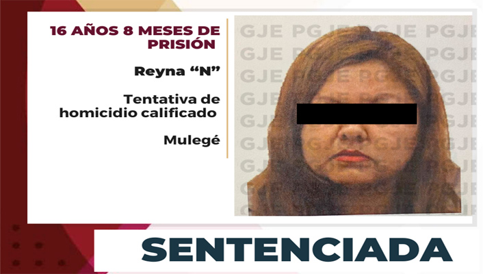 Sentenciada a más de 16 años de prisión por tentativa de homicidio en el tramo Loreto-Santa Rosalía