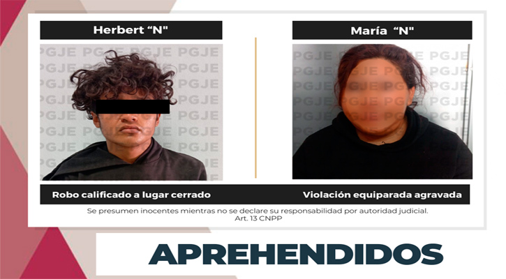 Aprehenden a 2 personas relacionadas en hechos delictivos en La Paz y Comondú