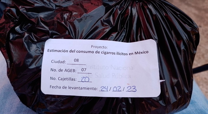 Alrededor de 18 de cada 100 cajetillas de tabaco que se consumen en el país son ilícitas