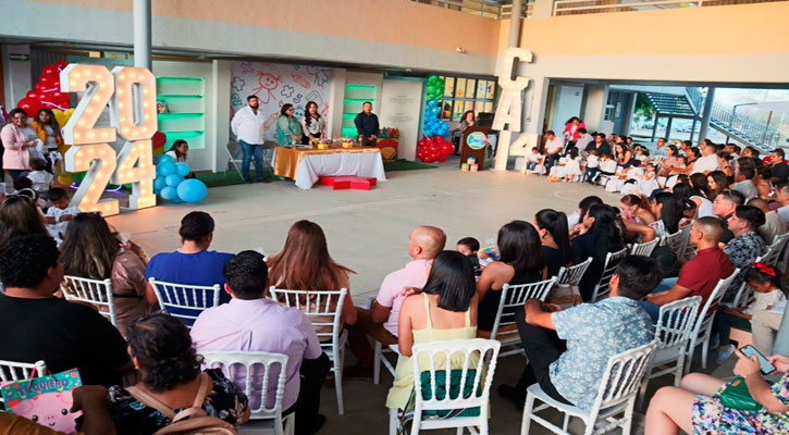 Clausuró cursos el Centro de Atención Infantil 4 “Rosaura Zapata” en CSL