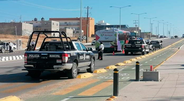 Efectúan operativos en Los Cabos “Motos y vehículos sin placas, vidrios polarizados y seguro vehicular”