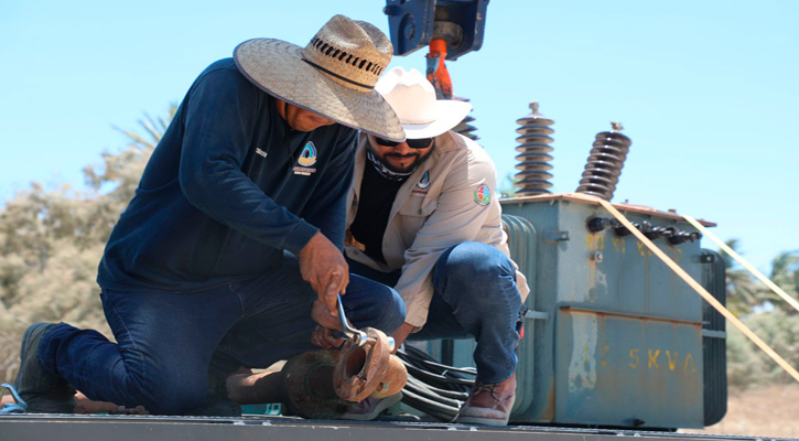 Desazolvan y limpian el cárcamo 2 en La Ribera