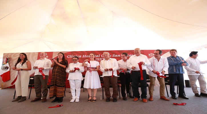 Inauguran En Amlo Y El Gobernador La Nueva Cl Nica Hospital Del Issste En Csl