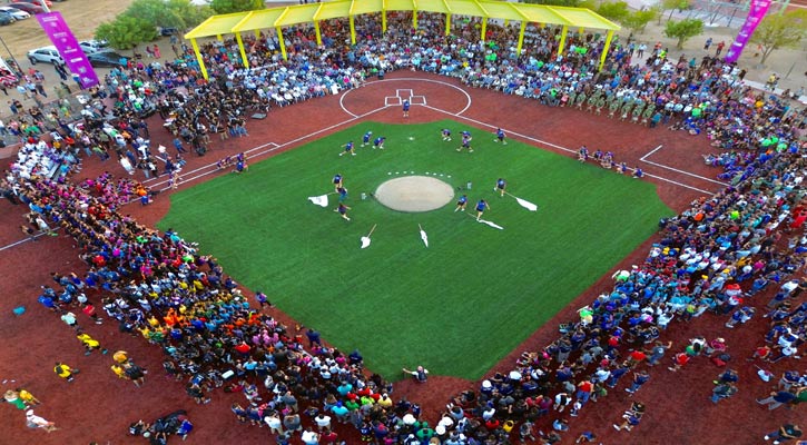 Se inauguró el Centro Deportivo Municipal El Piojillo en La Paz