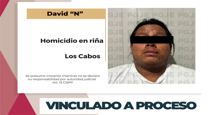 Vinculado a proceso por homicidio en CSL