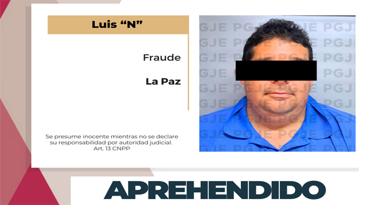 Aprehendido por fraude en La Paz