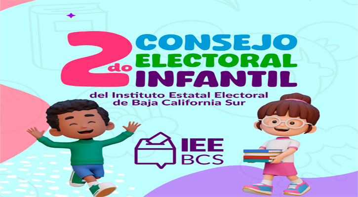 Abre el IEE convocatoria para el Segundo Consejo Electoral Infantil 2024