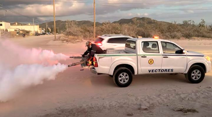 Desarrollarán hoy ciclo de fumigación en comunidades rurales de Los Cabos