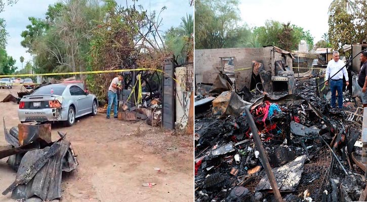 Reconstruirá INVI las viviendas incendiadas en La Paz