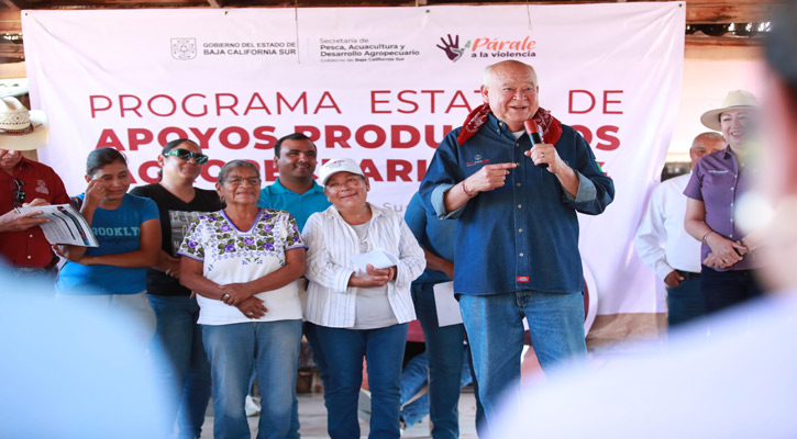 “Seguiremos trabajando por las familias de Mulegé”: Víctor Castro