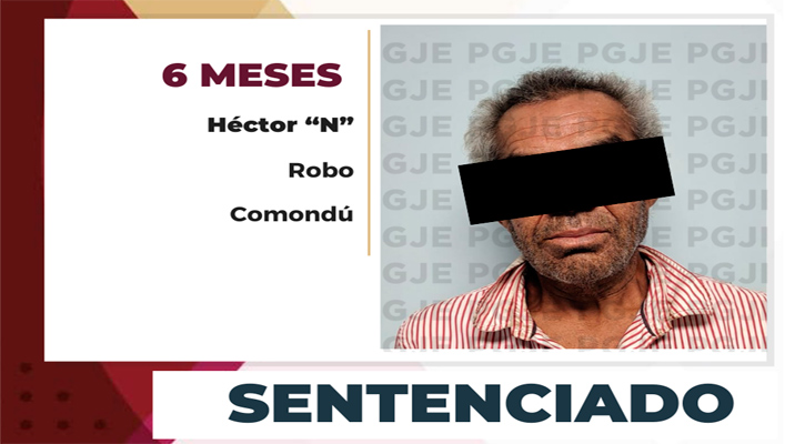 Sentenciado a 6 meses de prisión por robo en Ciudad Constitución