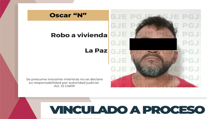 Vinculado a procesos por robo a una vivienda en La Paz