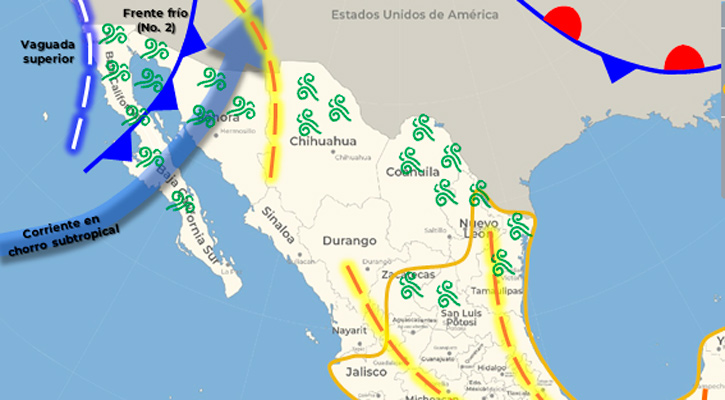 Inusitada baja temperatura en BCS continuará esta semana por frente frío