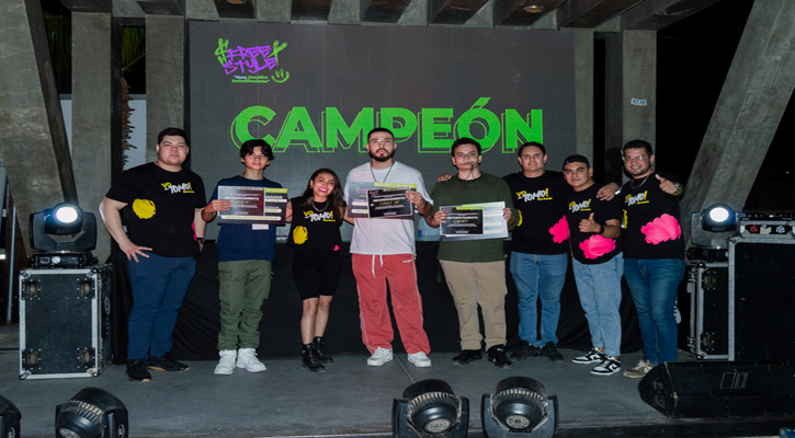 Participaron 25 jóvenes en torneo de freestyle “Voces Juveniles Sudcalifornianas”