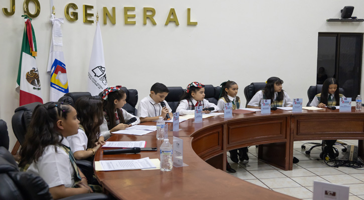 Instaló el IEE el Segundo Consejo Electoral Infantil 2024 en BCS