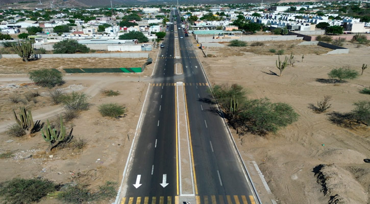 Se entregó la primera etapa del Circuito Sur en La Paz; inversión de 47 mdp  