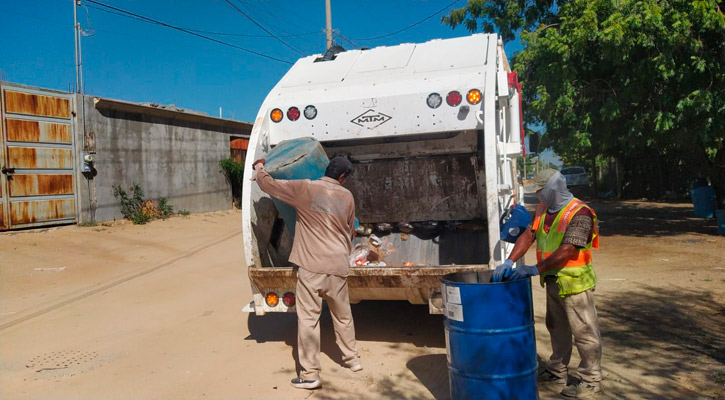 Garantiza Servicios Públicos de Los Cabos óptimo funcionamiento de rutas de recolección de residuos sólidos