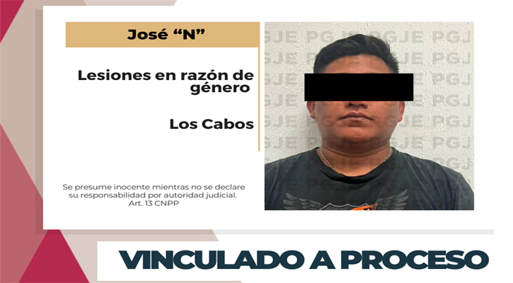 Vinculado a proceso por lesiones en razón de género en SJC