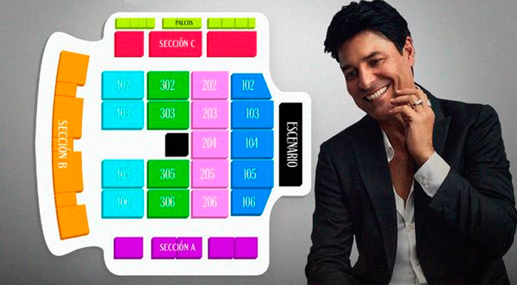 Dan a conocer precios para concierto de Chayanne; alcanzan hasta los 6,300 pesos